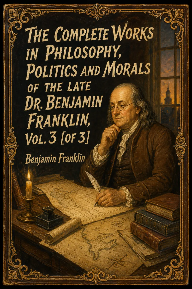Cover of The Complete Works in Philosophy, Politics and Morals of the late Dr. Benjamin Franklin, Vol. 3 [of 3] by Benjamin Franklin