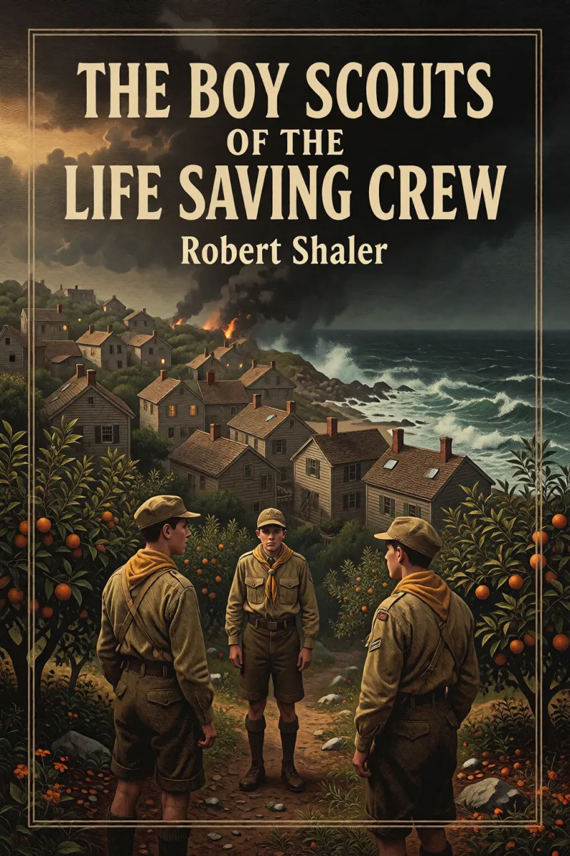 Cover of The Boy Scouts of the Life Saving Crew by Robert Shaler