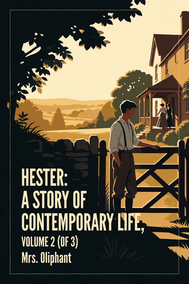 Cover of Hester: A Story of Contemporary Life, Volume 2 (of 3) by Mrs. Oliphant
