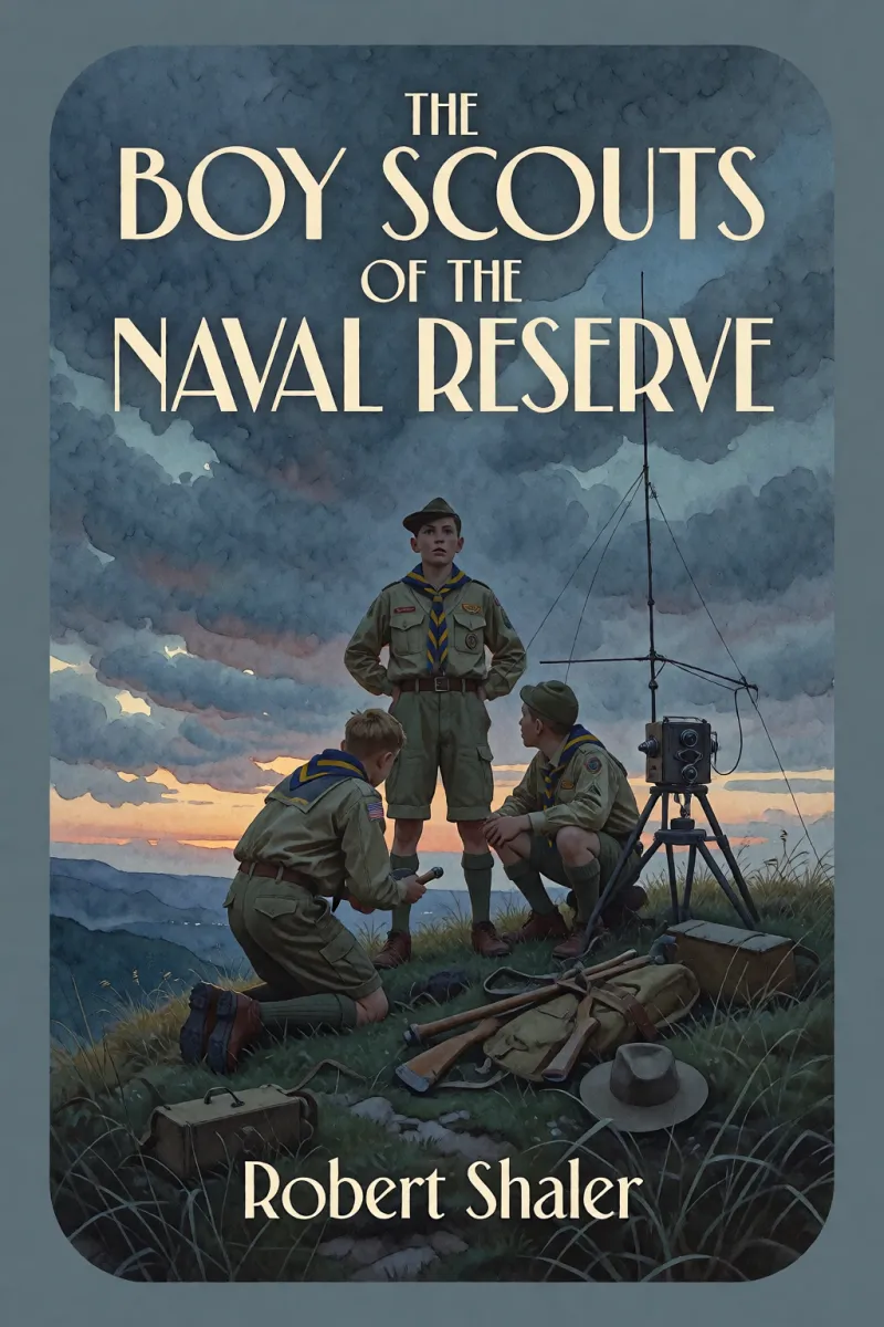 Cover of The Boy Scouts of the Naval Reserve by Robert Shaler