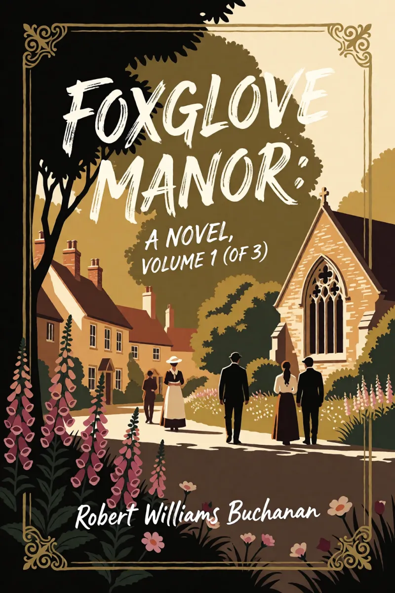 Cover of Foxglove Manor: A Novel, Volume 1 (of 3) by Robert Williams Buchanan