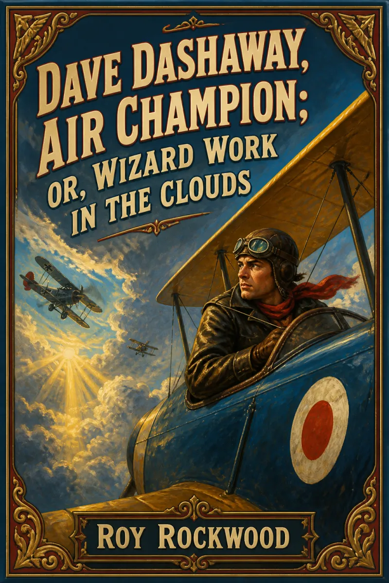 Cover of Dave Dashaway, Air Champion; Or, Wizard Work in the Clouds by Roy Rockwood