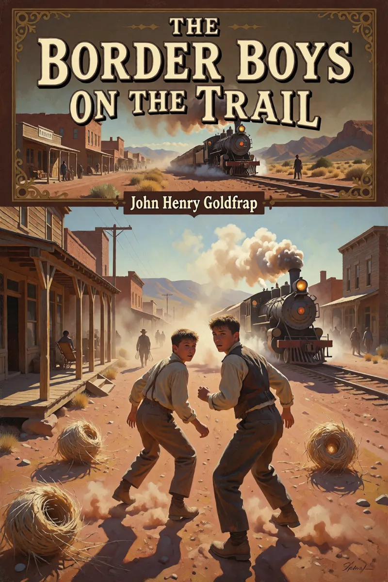Cover of The Border Boys on the Trail by John Henry Goldfrap