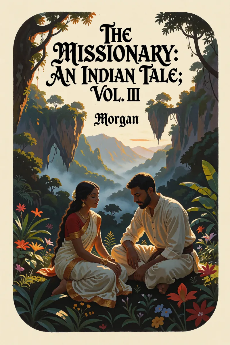 Cover of The Missionary: An Indian Tale; vol. III by Morgan