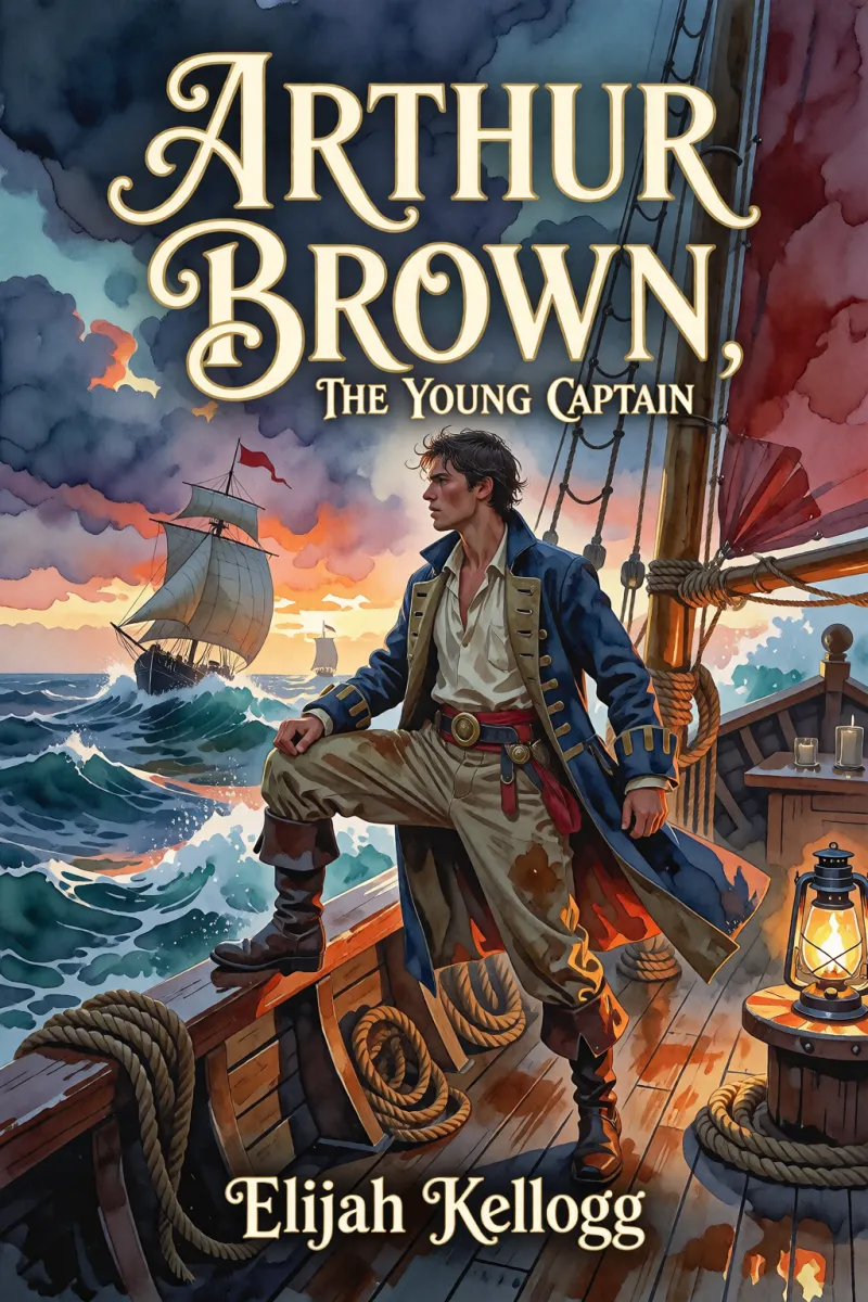 Cover of Arthur Brown, The Young Captain by Elijah Kellogg