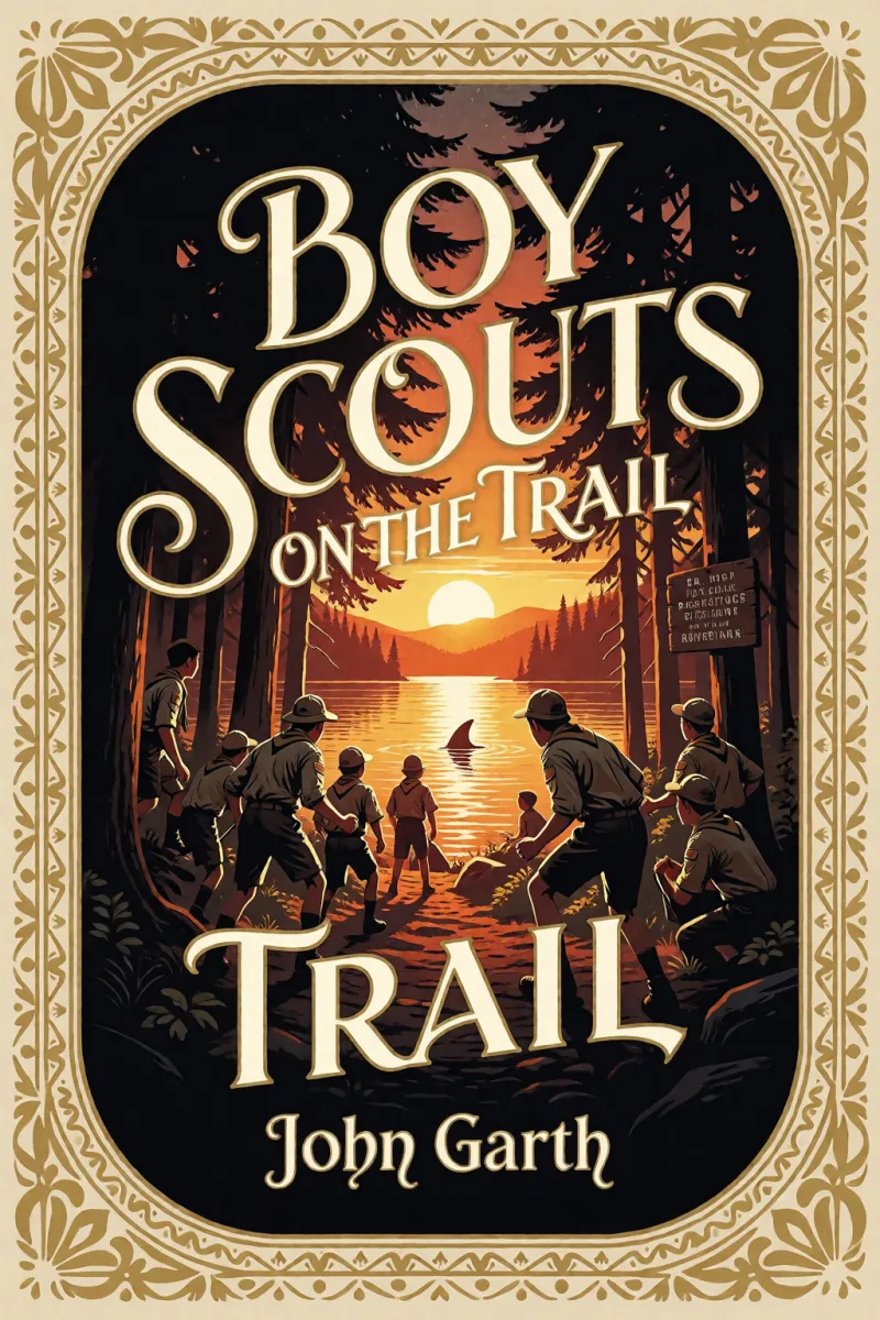 Cover of Boy Scouts on the Trail by John Garth