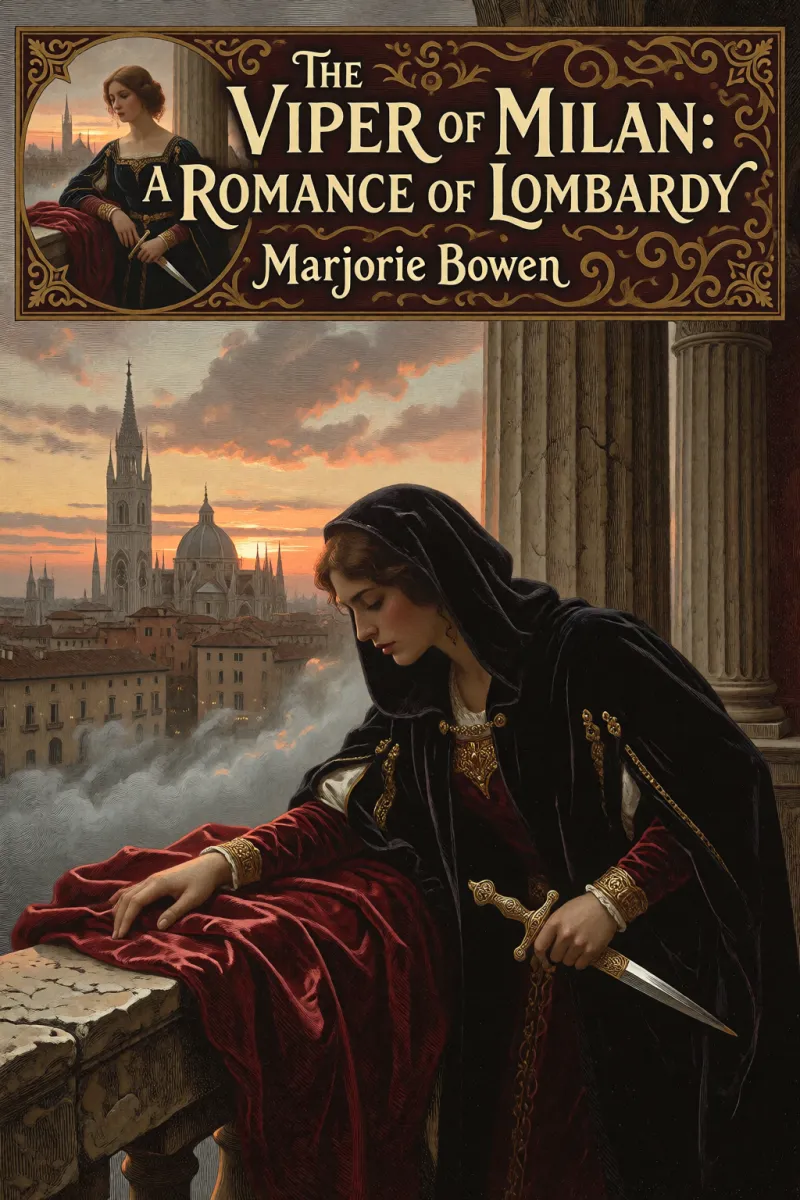 Cover of The Viper of Milan: A Romance of Lombardy by Marjorie Bowen