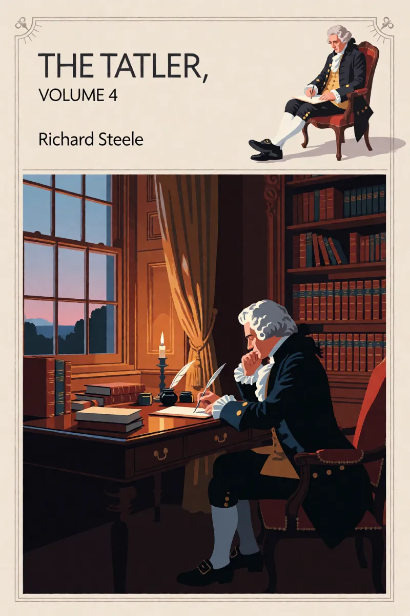 Cover of The Tatler, Volume 4 by Richard Steele