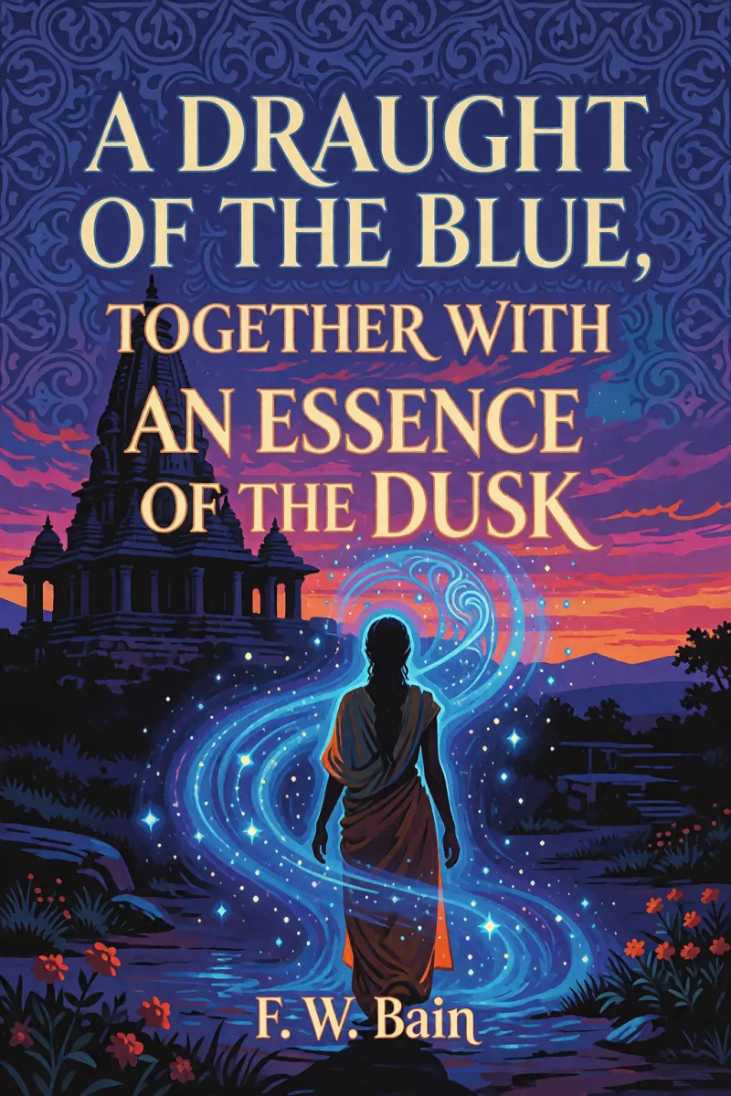 Cover of A Draught of the Blue, together with An Essence of the Dusk by F. W. Bain