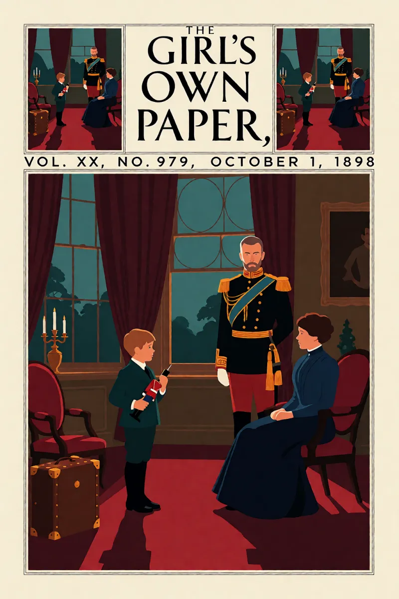 Cover of The Girl's Own Paper, Vol. XX, No. 979, October 1, 1898 by Various