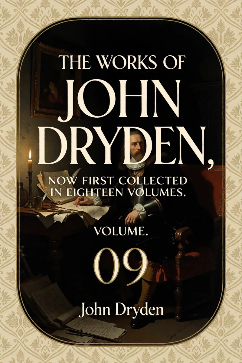 Cover of The works of John Dryden, now first collected in eighteen volumes. Volume 09 by John Dryden