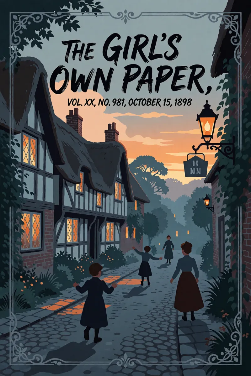 Cover of The Girl's Own Paper, Vol. XX, No. 981, October 15, 1898 by Various