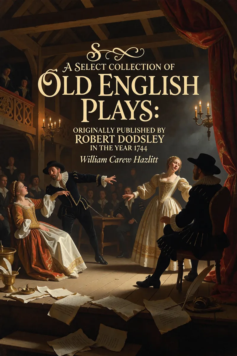 Cover of A Select Collection of Old English Plays: Originally Published by Robert Dodsley in the year 1744 by William Carew Hazlitt