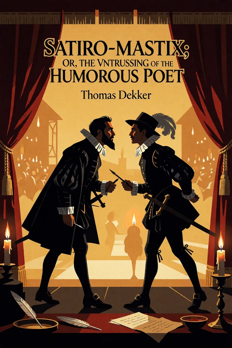 Cover of Satiro-Mastix; or, the Vntrussing of the Humorous Poet by Thomas Dekker