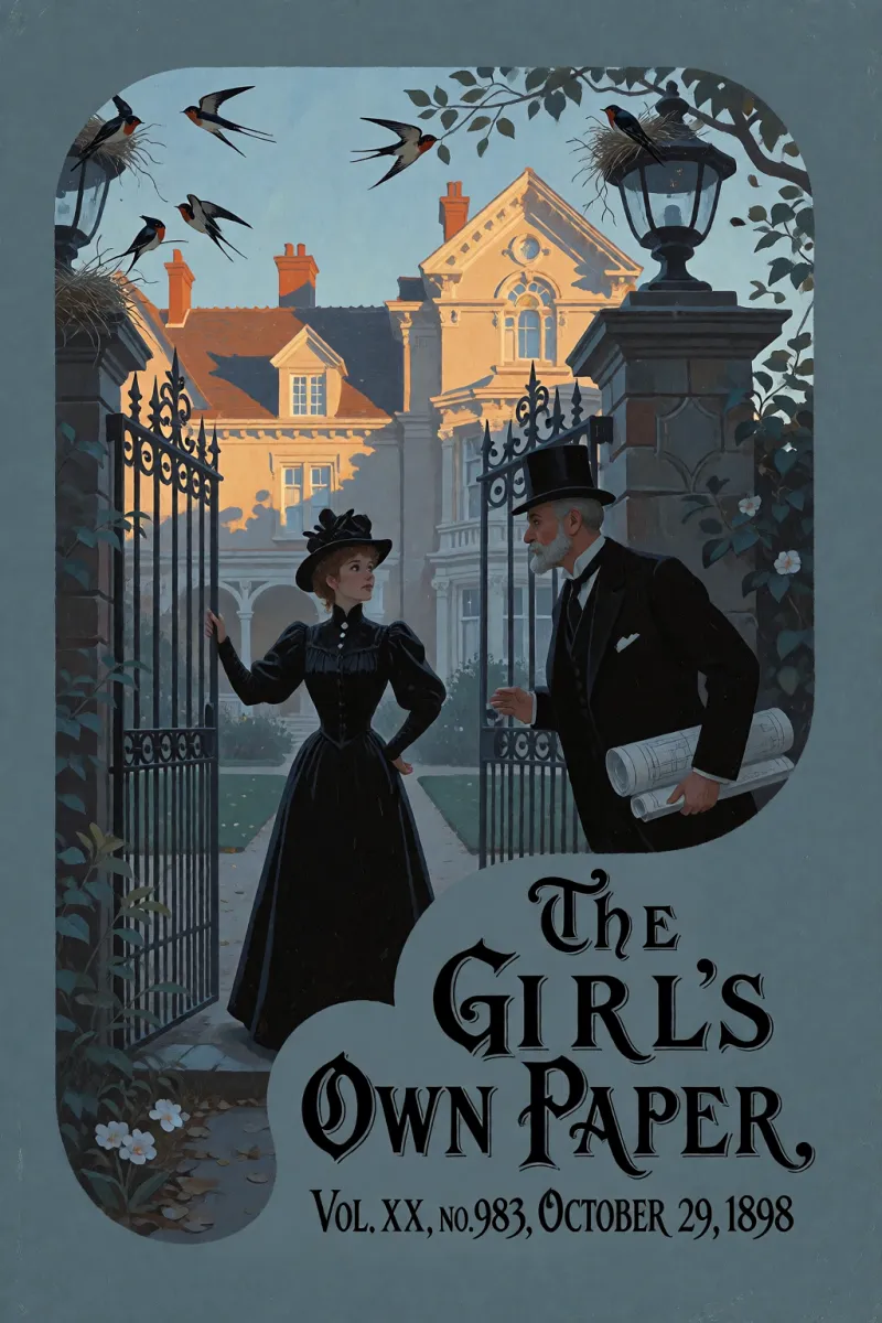 Cover of The Girl's Own Paper, Vol. XX, No. 983, October 29, 1898 by Various