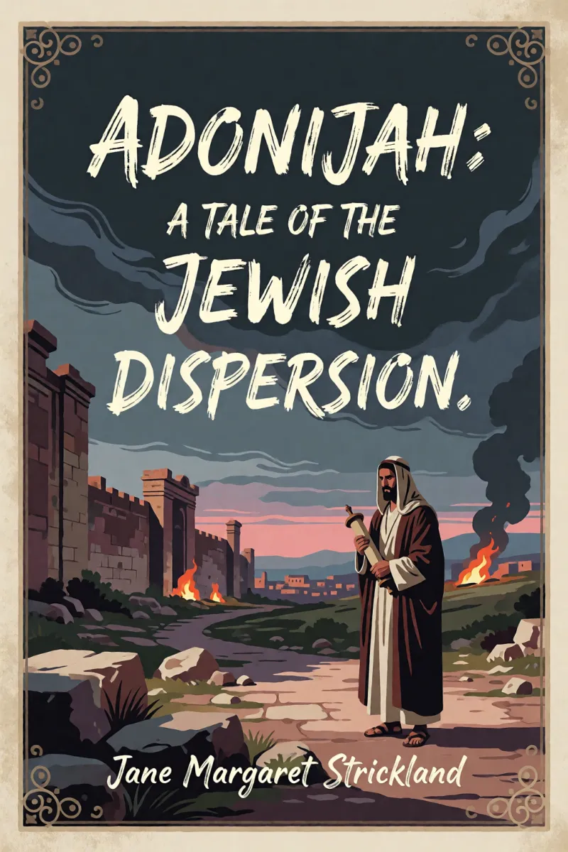 Cover of Adonijah: A Tale of the Jewish Dispersion. by Jane Margaret Strickland