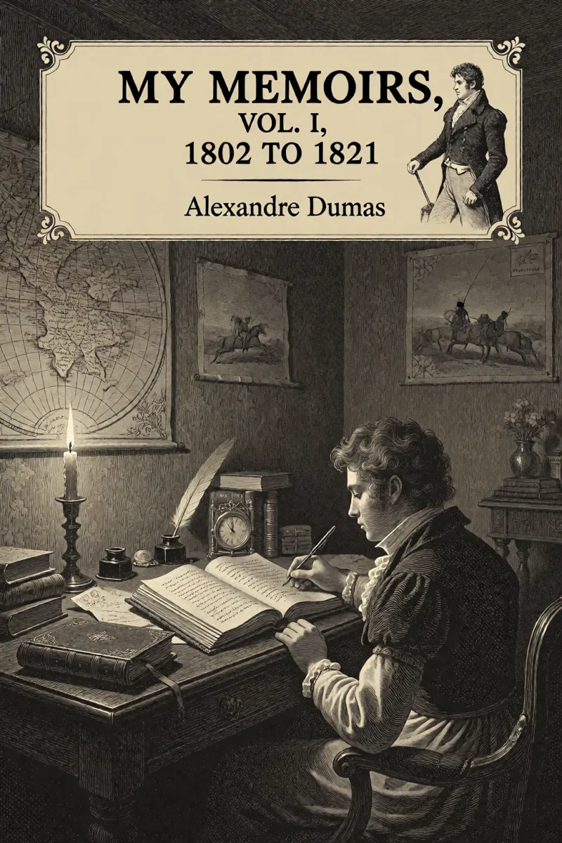Cover of My Memoirs, Vol. I, 1802 to 1821 by Alexandre Dumas