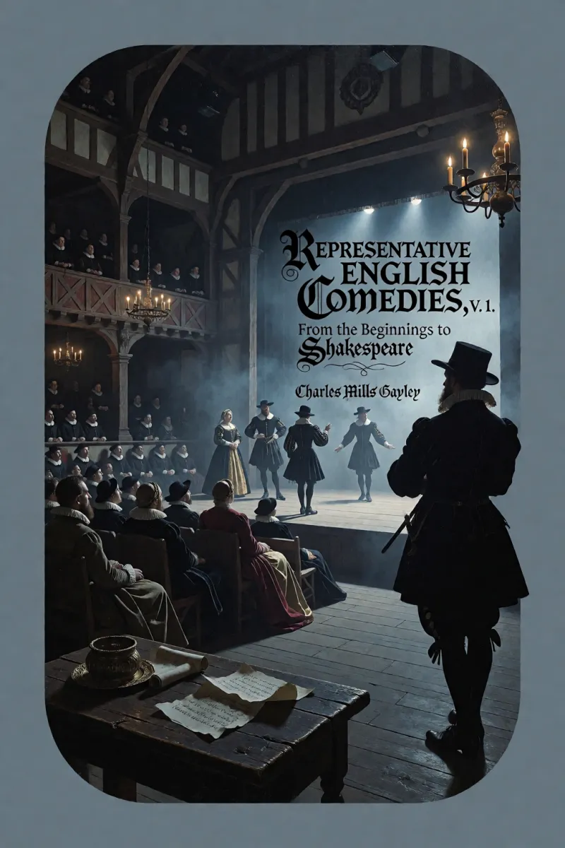 Cover of Representative English Comedies, v. 1. From the beginnings to Shakespeare by Charles Mills Gayley