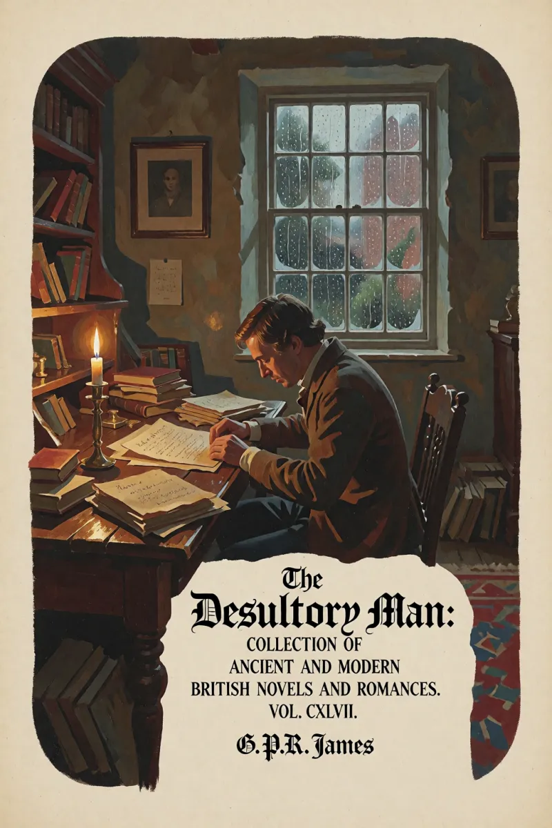 Cover of The Desultory Man: Collection of Ancient and Modern British Novels and Romances. Vol. CXLVII. by G. P. R. James