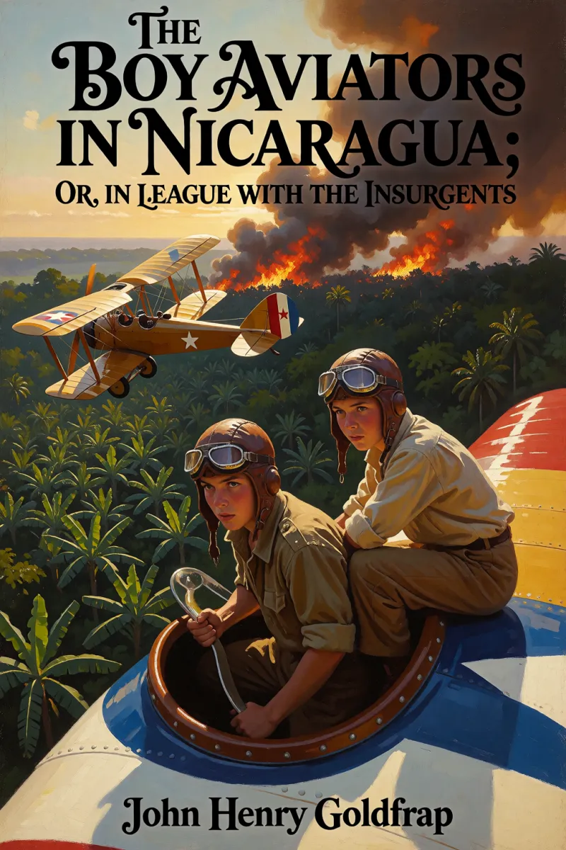 Cover of The Boy Aviators in Nicaragua; or, In League with the Insurgents by John Henry Goldfrap