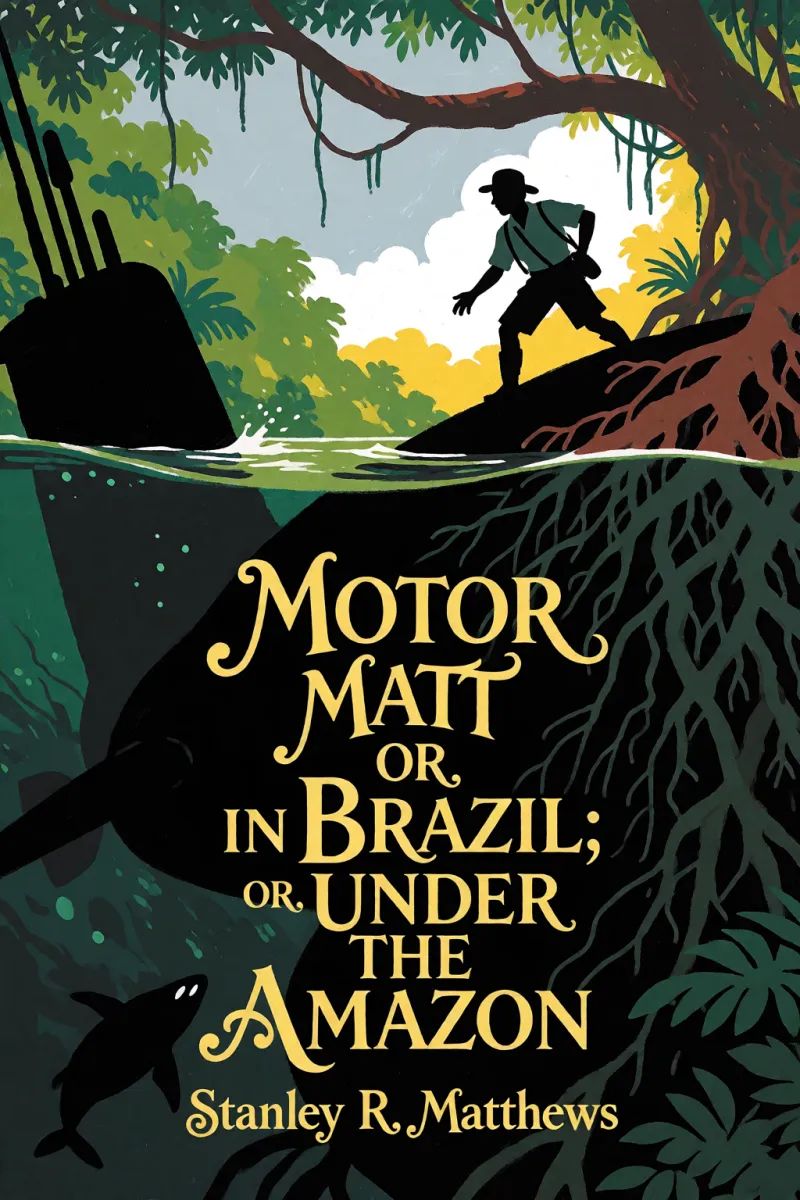 Cover of Motor Matt in Brazil; or, Under The Amazon by Stanley R. Matthews