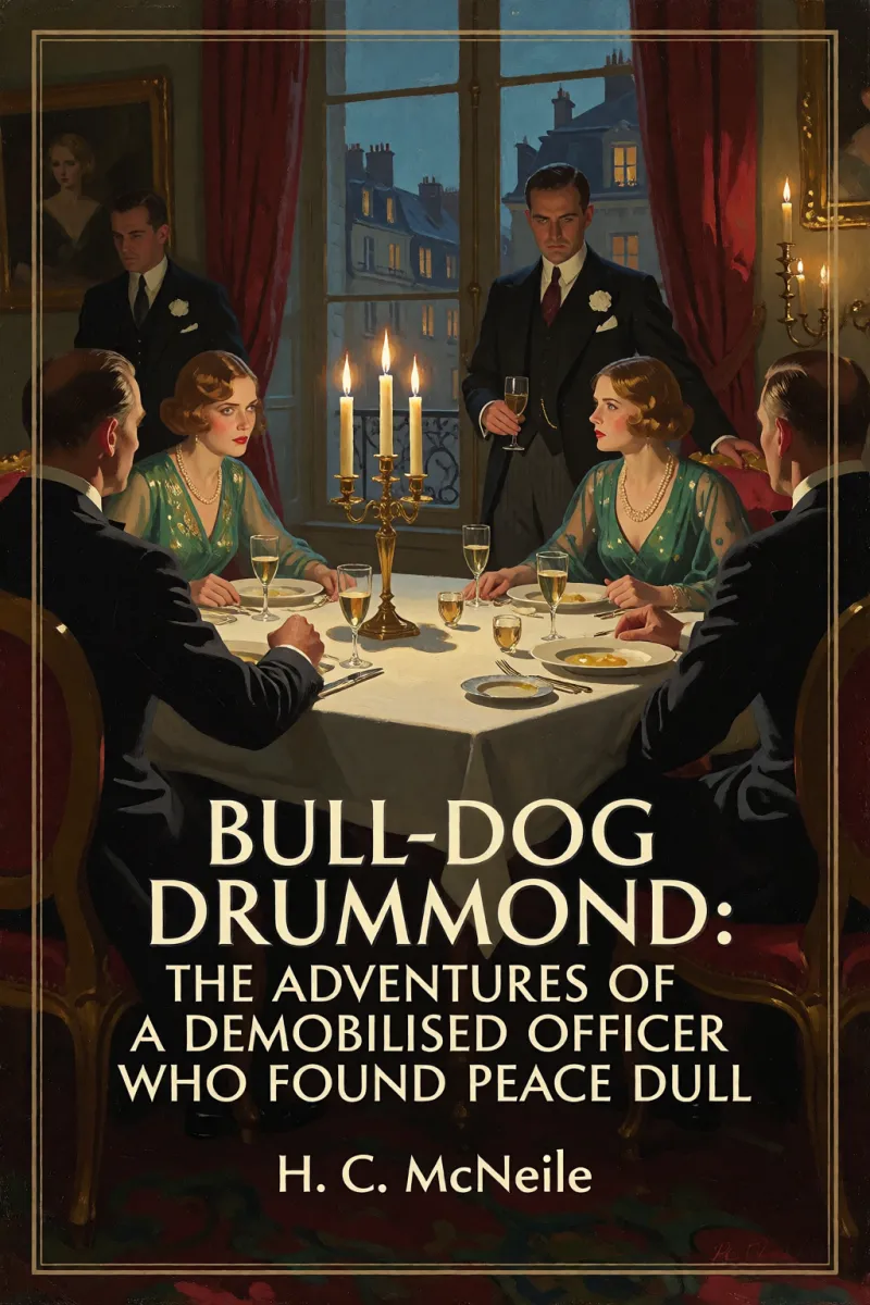 Cover of Bull-dog Drummond: The Adventures of a Demobilised Officer Who Found Peace Dull by H. C. McNeile