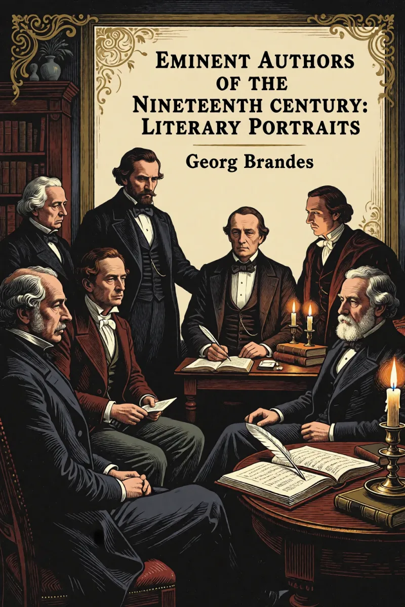 Cover of Eminent Authors of the Nineteenth Century: Literary Portraits by Georg Brandes