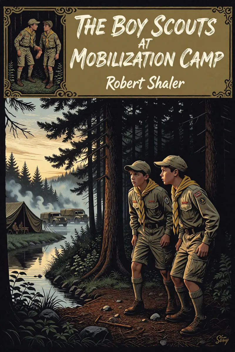 Cover of The Boy Scouts at Mobilization Camp by Robert Shaler