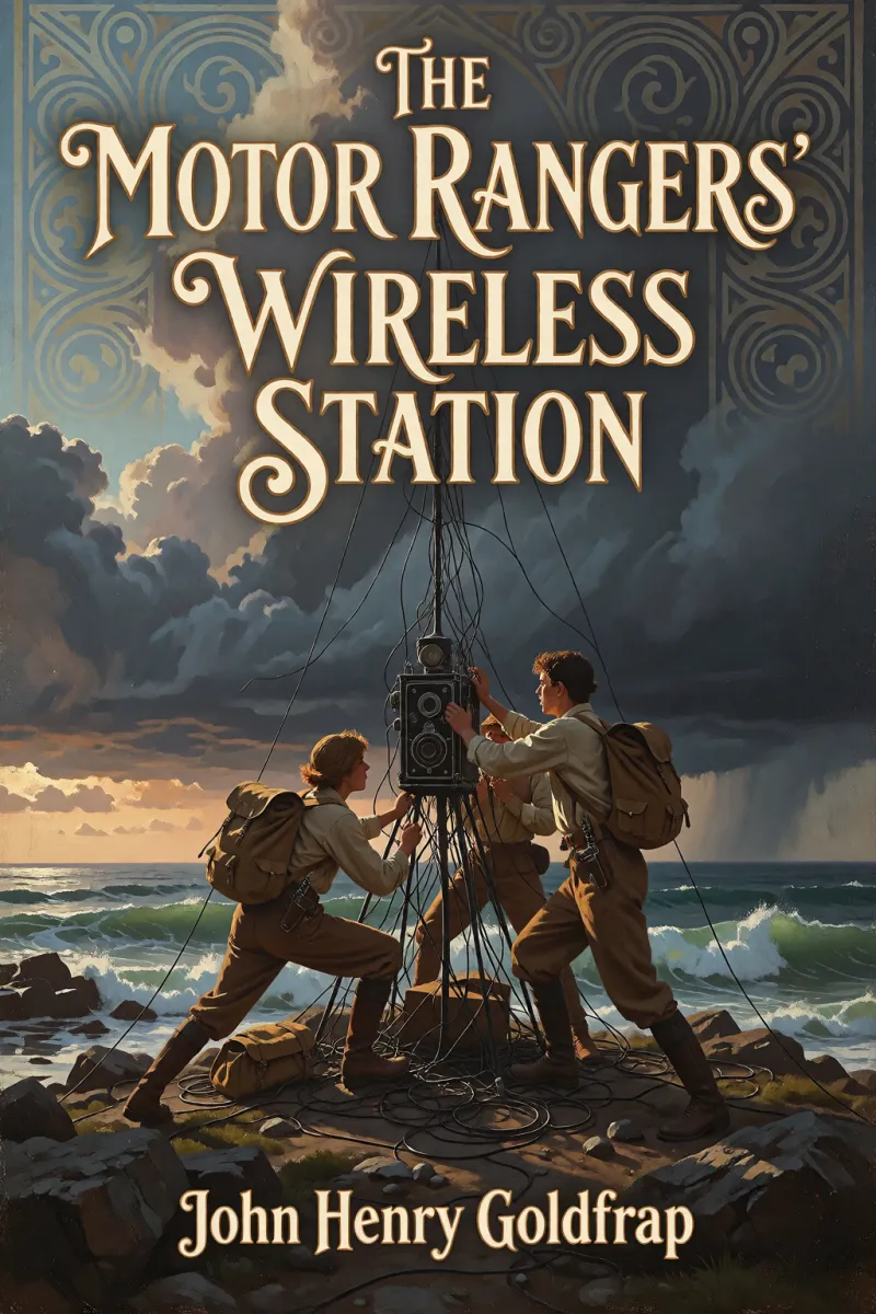 Cover of The Motor Rangers' Wireless Station by John Henry Goldfrap