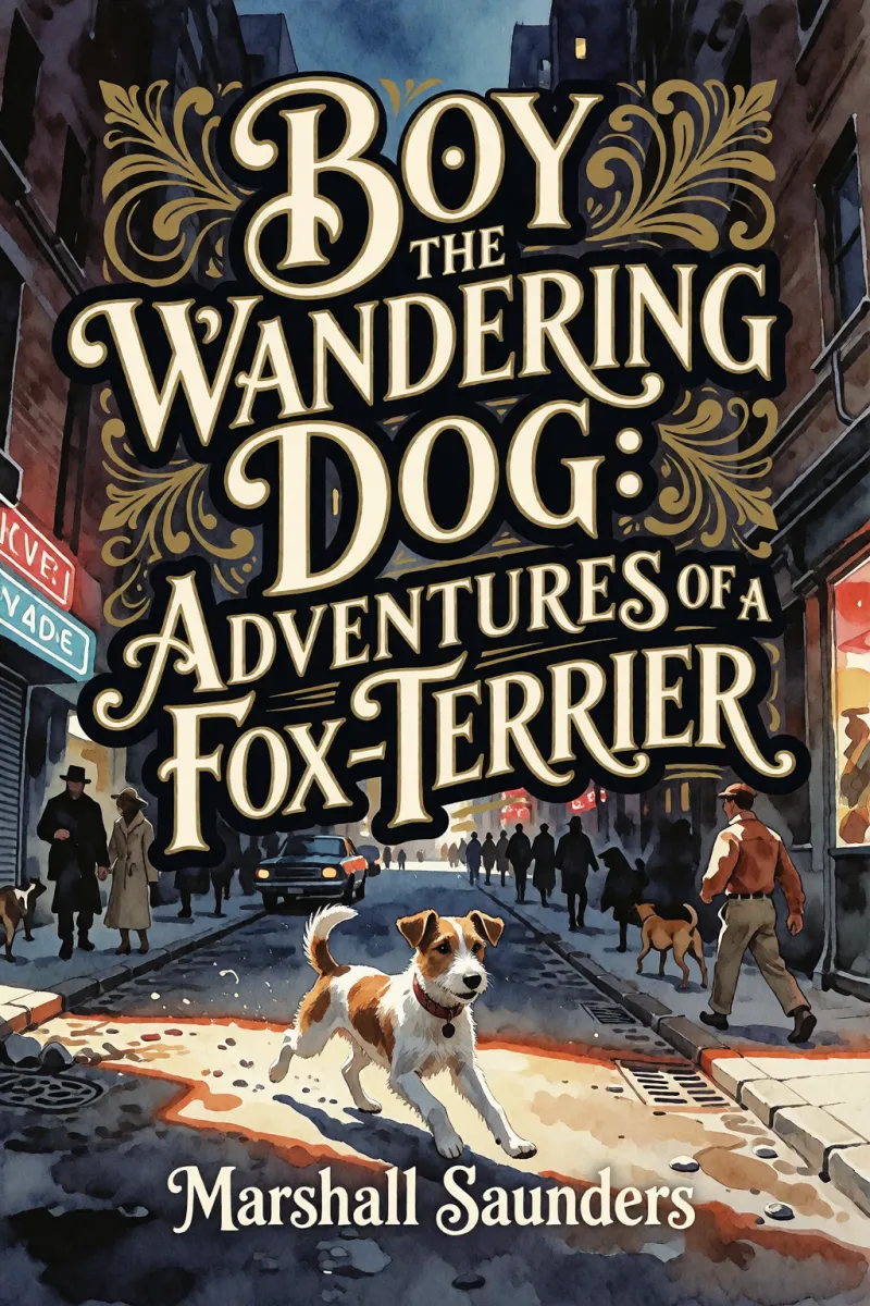 Cover of "Boy" the Wandering Dog: Adventures of a Fox-Terrier by Marshall Saunders