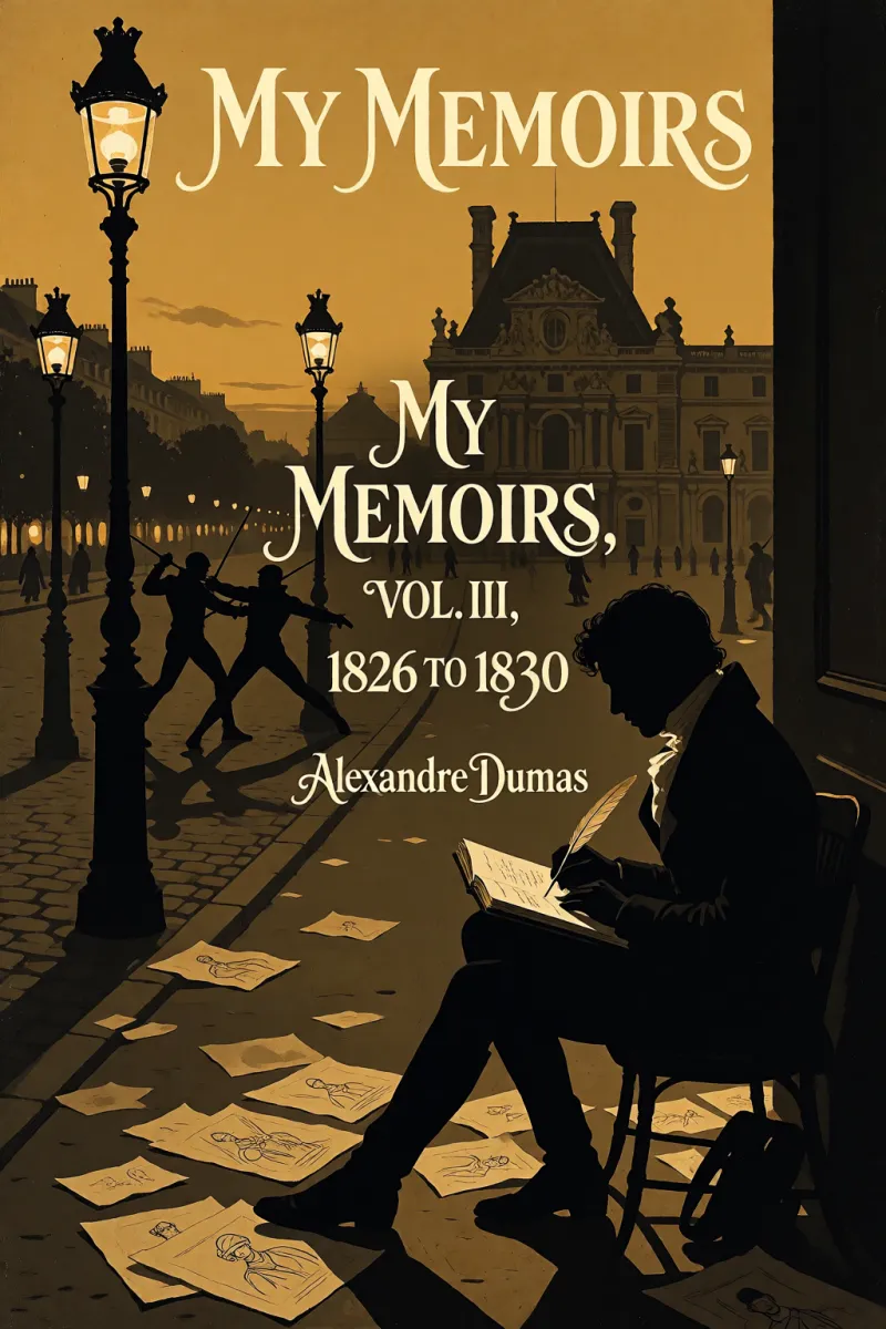 Cover of My Memoirs, Vol. III, 1826 to 1830 by Alexandre Dumas