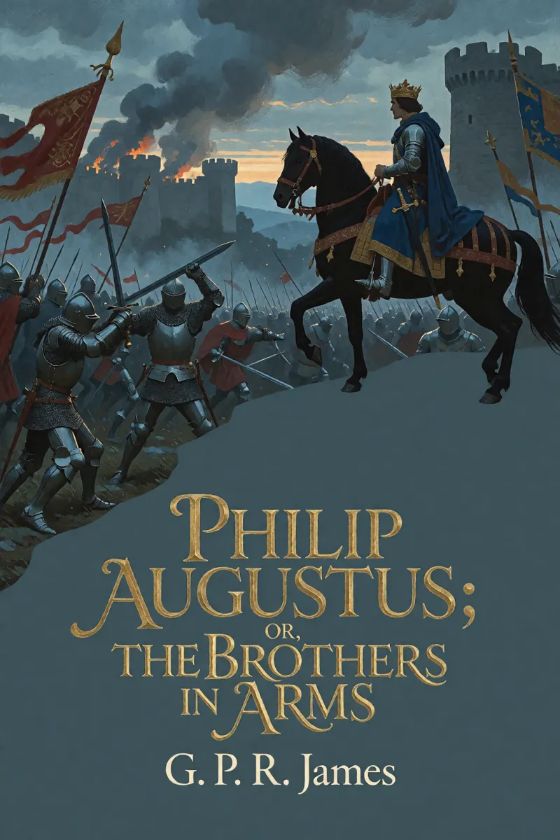 Cover of Philip Augustus; or, The Brothers in Arms by G. P. R. James