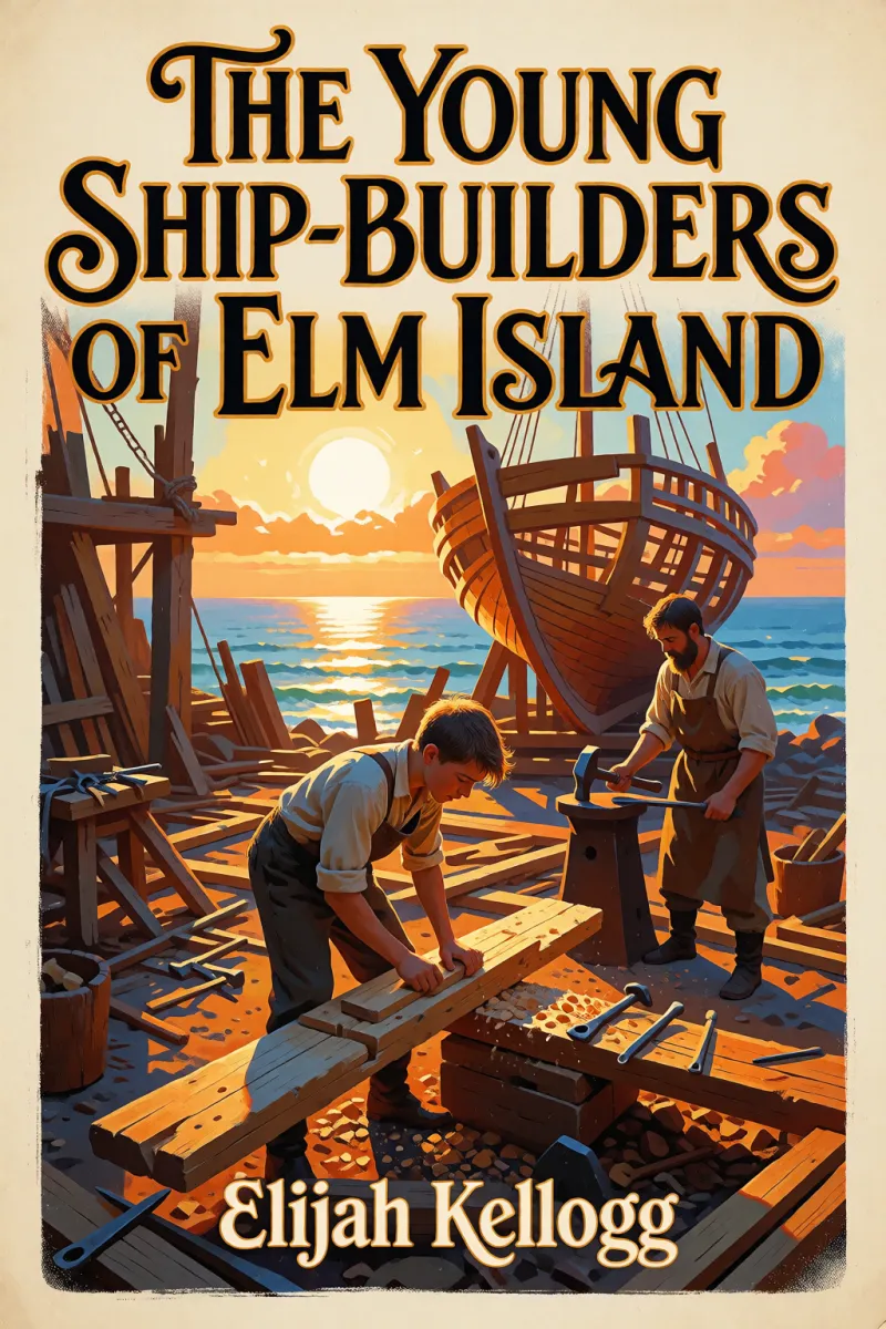 Cover of The Young Ship-Builders of Elm Island by Elijah Kellogg