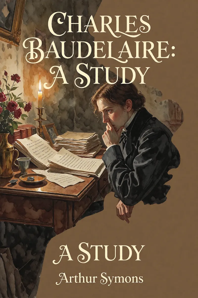 Cover of Charles Baudelaire: A Study by Arthur Symons
