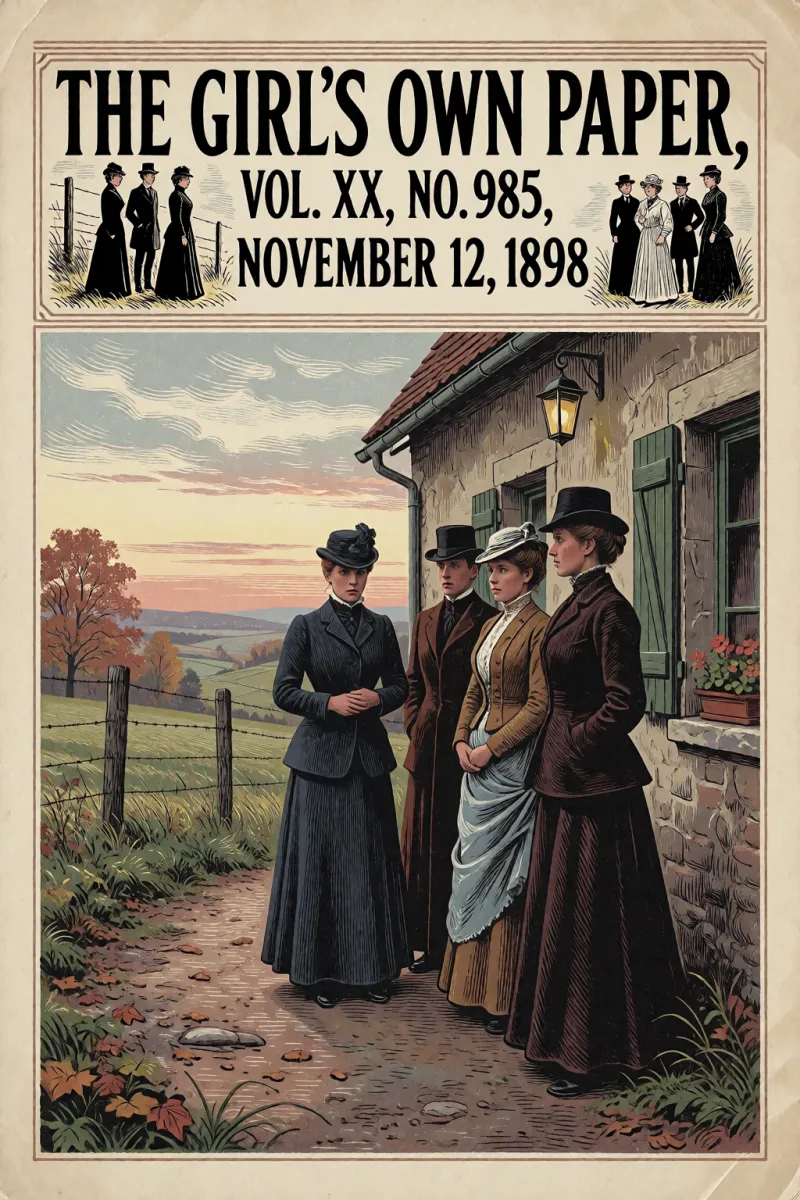 Cover of The Girl's Own Paper, Vol. XX, No. 985, November 12, 1898 by Various