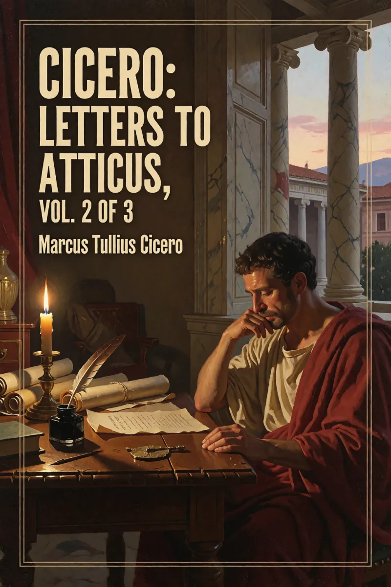 Cover of Cicero: Letters to Atticus, Vol. 2 of 3 by Marcus Tullius Cicero