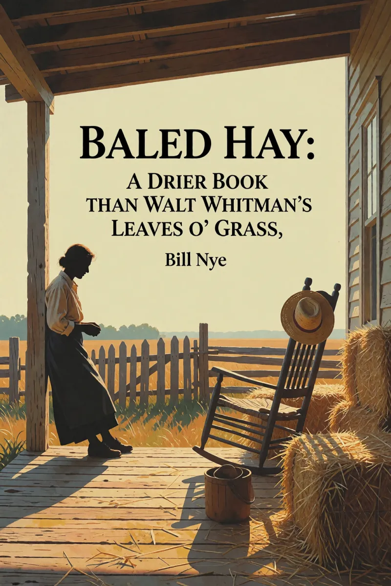 Cover of Baled Hay: A Drier Book than Walt Whitman's "Leaves o' Grass" by Bill Nye