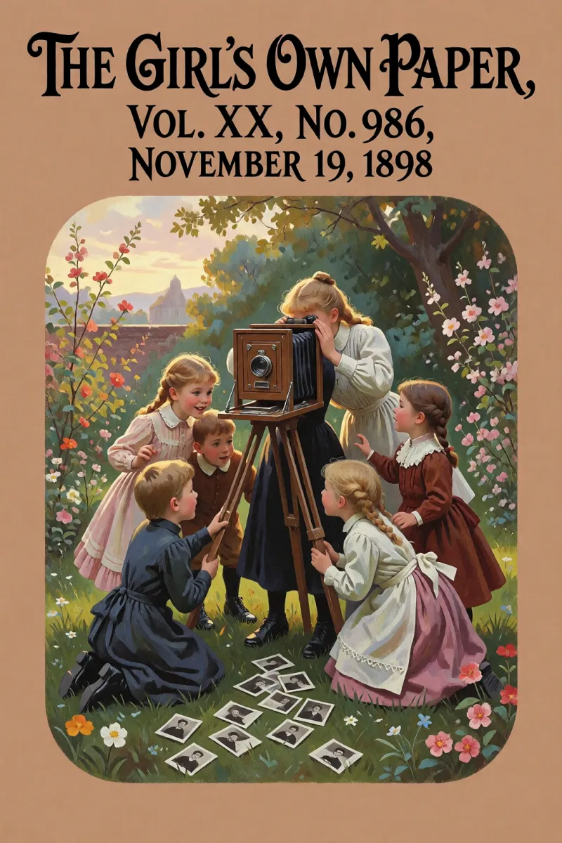 Cover of The Girl's Own Paper, Vol. XX, No. 986, November 19, 1898 by Various