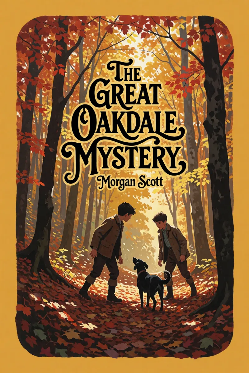 Cover of The Great Oakdale Mystery by Morgan Scott