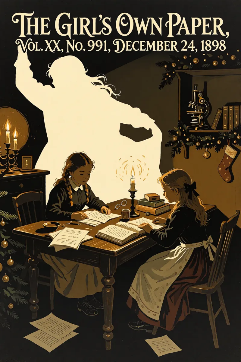 Cover of The Girl's Own Paper, Vol. XX, No. 991, December 24, 1898 by Various