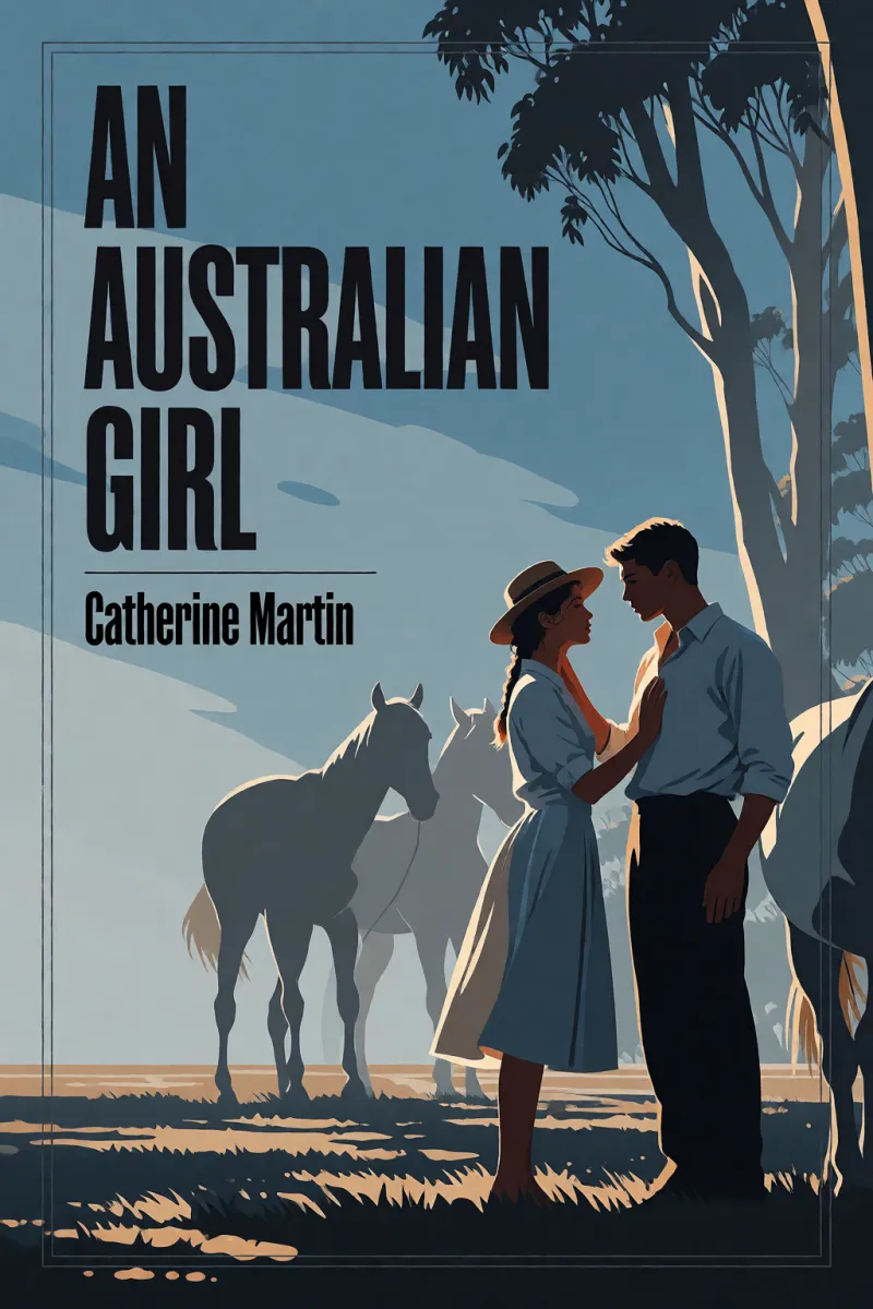 Cover of An Australian Girl by Catherine Martin