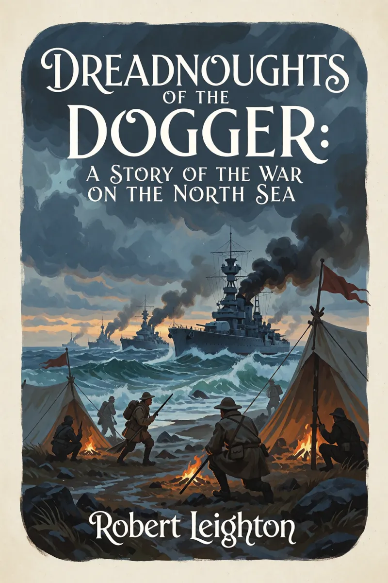 Cover of Dreadnoughts of the Dogger: A Story of the War on the North Sea by Robert Leighton