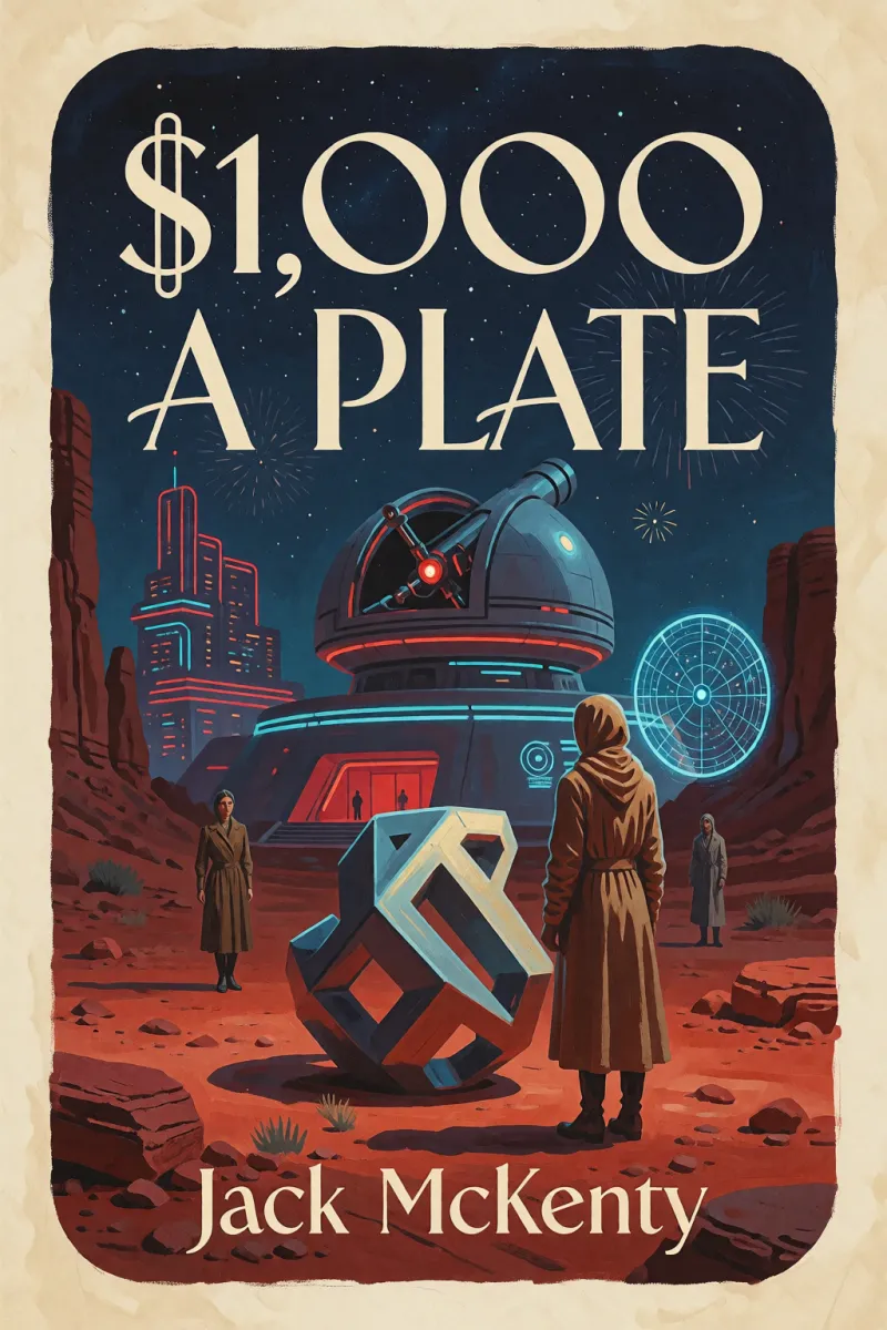 Cover of $1,000 a Plate by Jack McKenty
