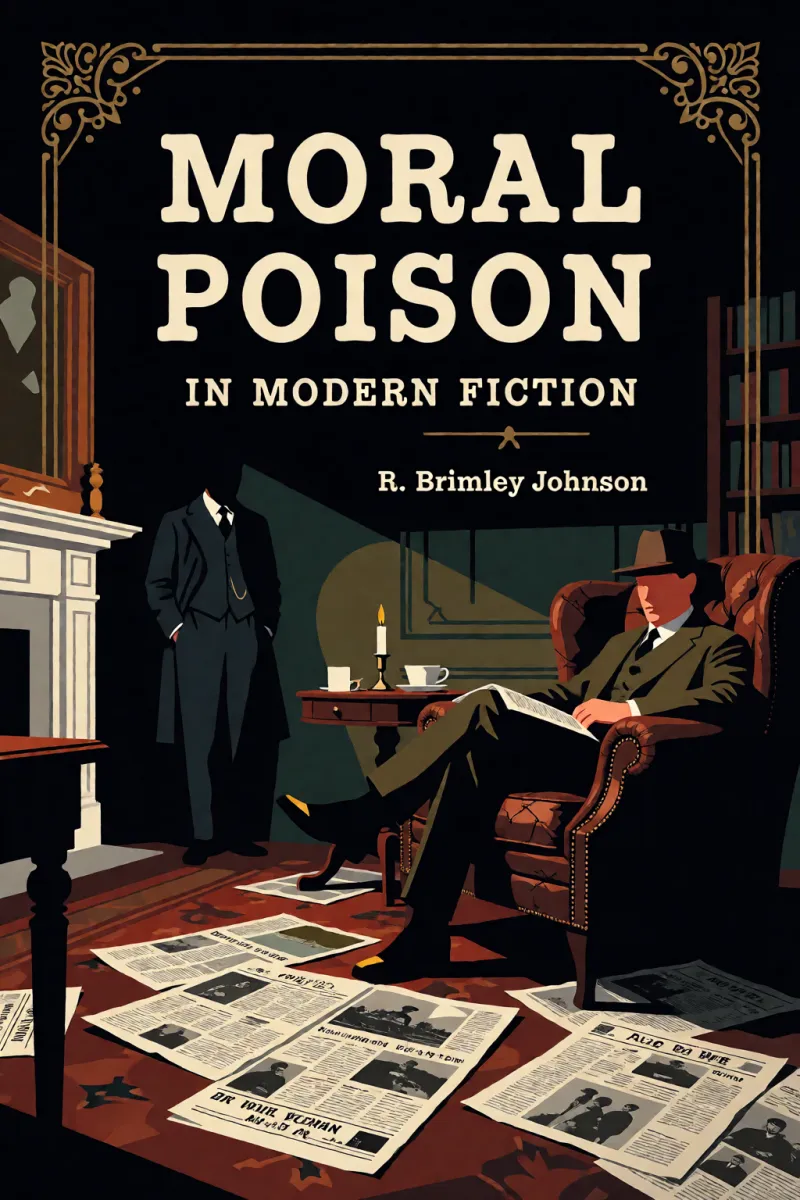 Cover of Moral Poison in Modern Fiction by R. Brimley Johnson