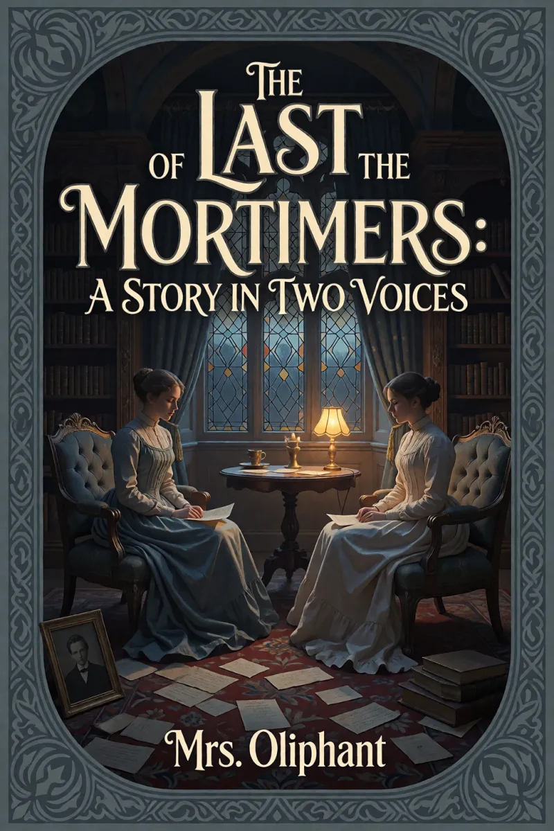 Cover of The Last of the Mortimers: A Story in Two Voices by Mrs. Oliphant