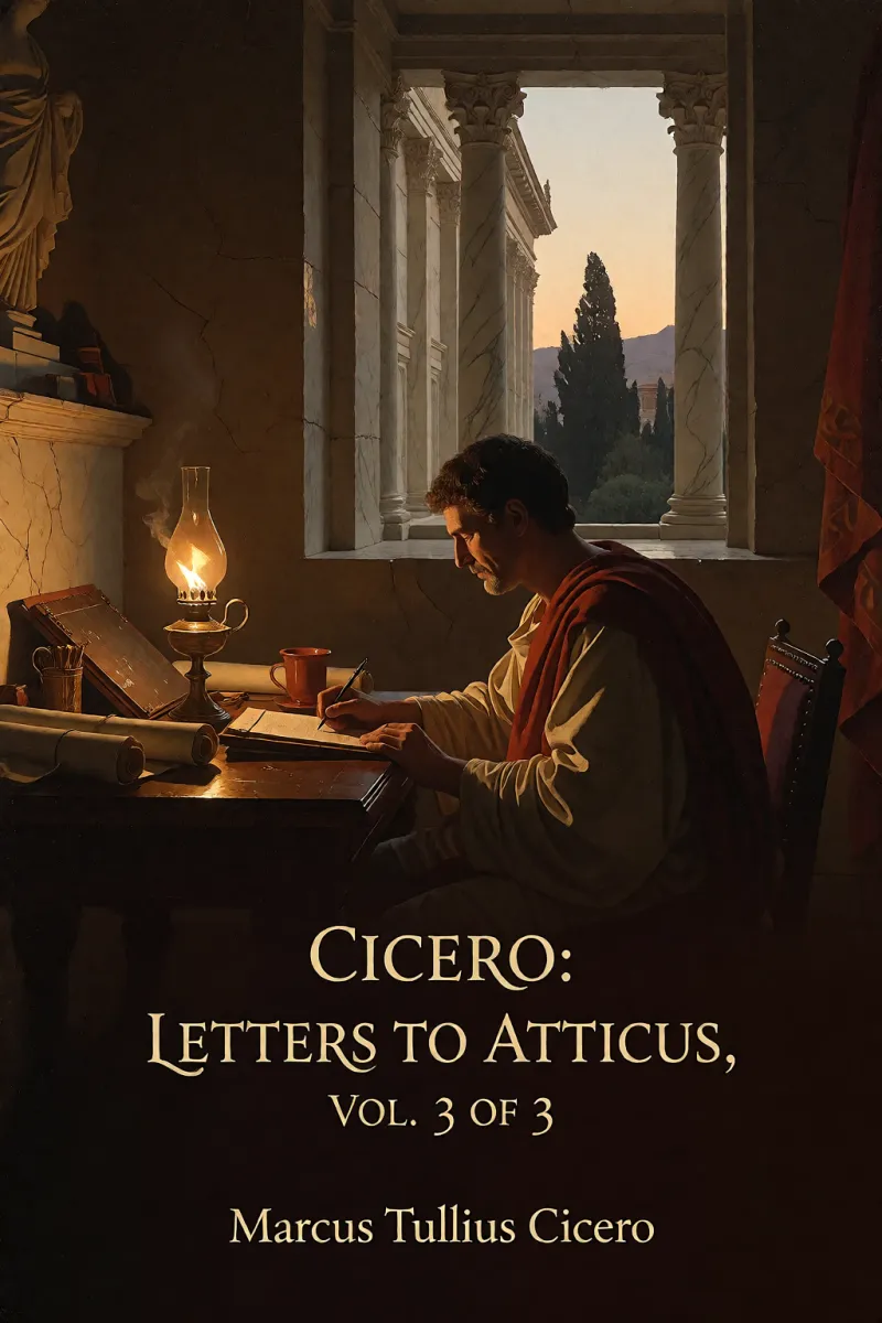 Cover of Cicero: Letters to Atticus, Vol. 3 of 3 by Marcus Tullius Cicero