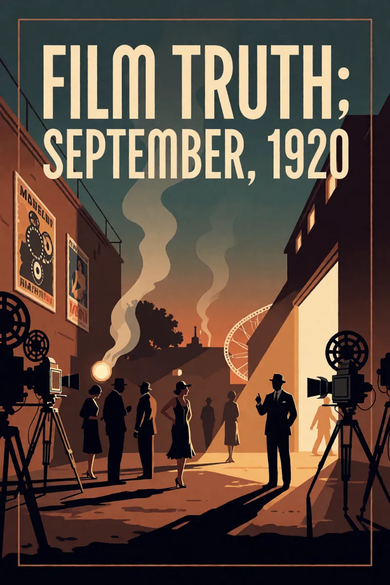 Cover of Film Truth; September, 1920 by Anonymous