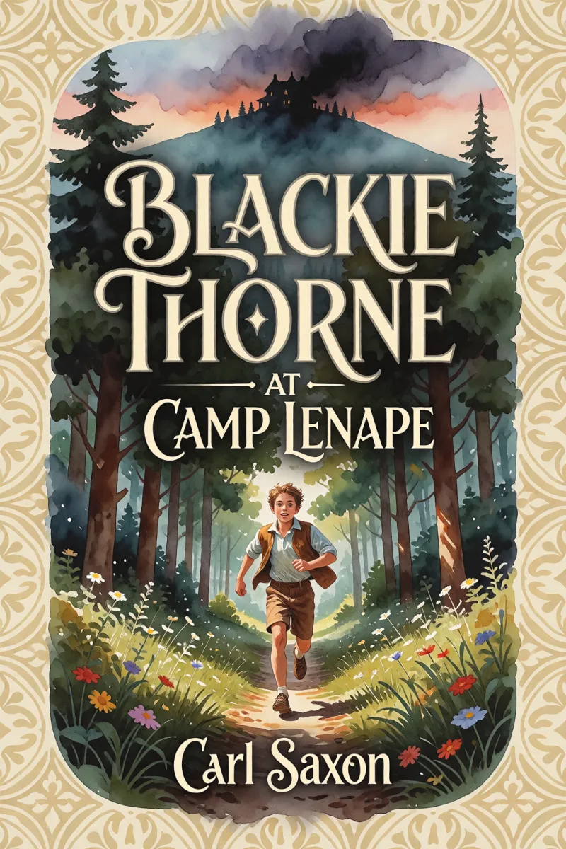 Cover of Blackie Thorne at Camp Lenape by Carl Saxon
