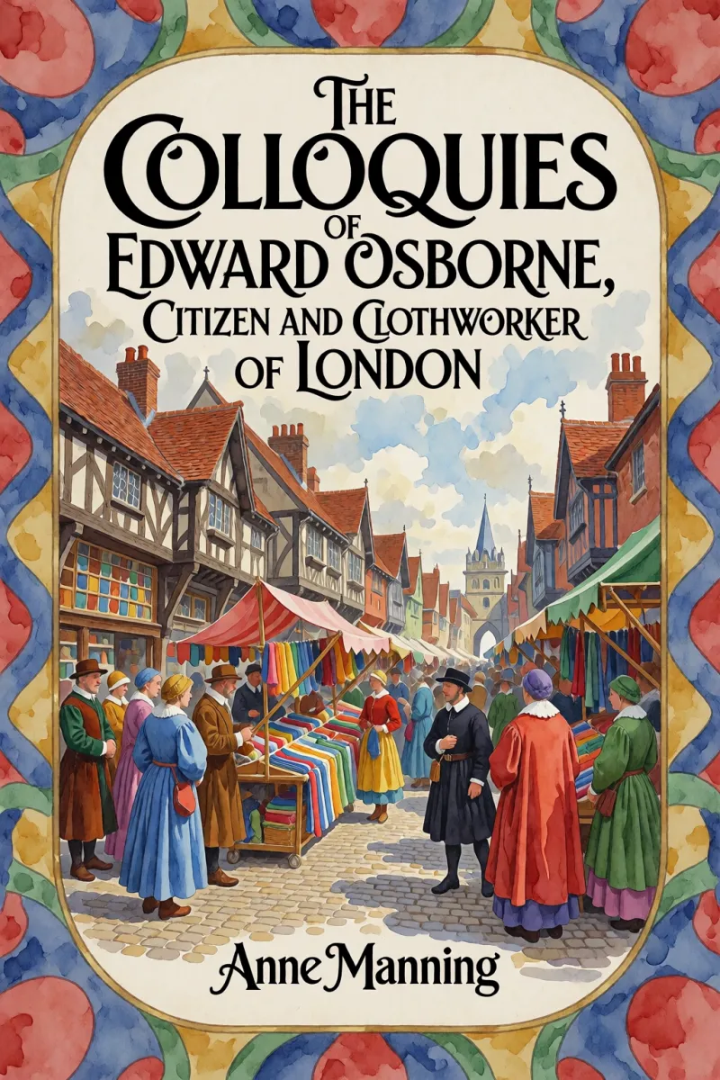 Cover of The Colloquies of Edward Osborne, Citizen and Clothworker of London by Anne Manning
