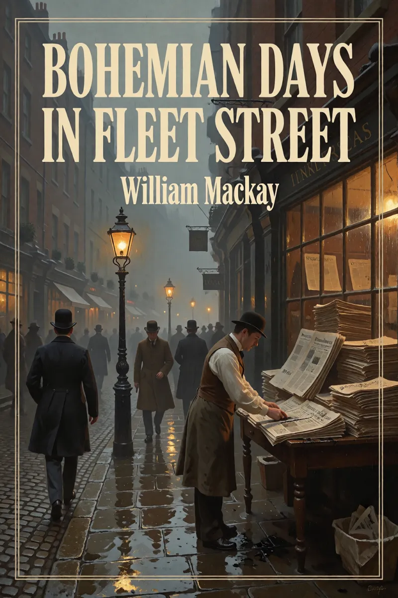 Cover of Bohemian Days in Fleet Street by William Mackay